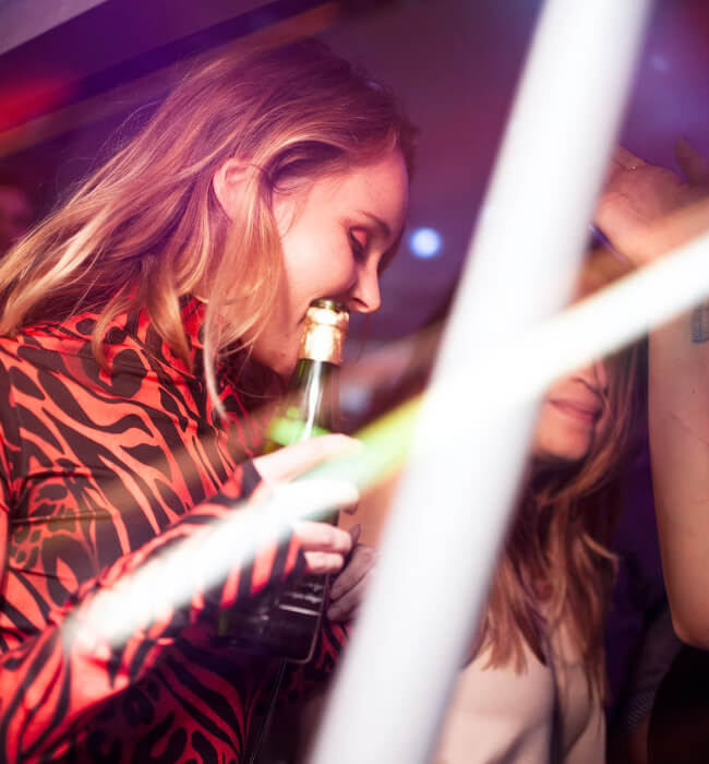 girl in a party
