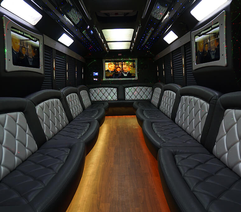 luxury bus interior